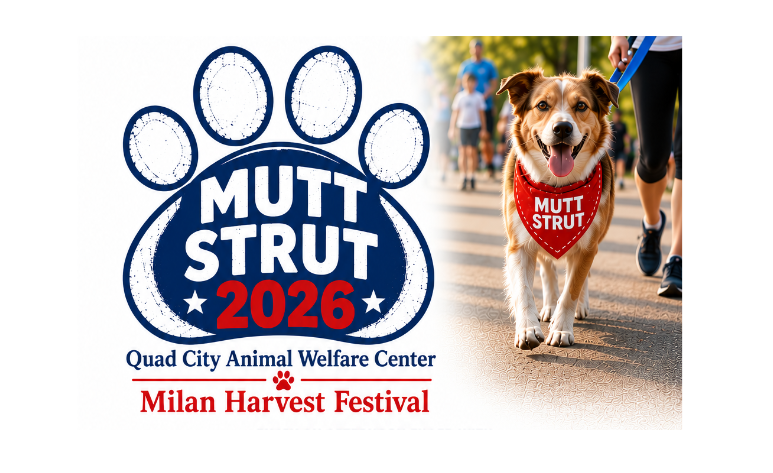 Mutt strut 2026 email blast heading